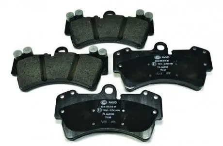 Тормозные колодки пер. Audi Q7/Touareg/Cayenne HELLA 8DB355018-691