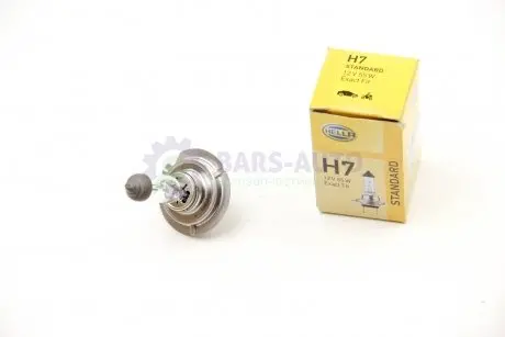 Автолампа H7 12V 55W PX26D HELLA 8GH007157121