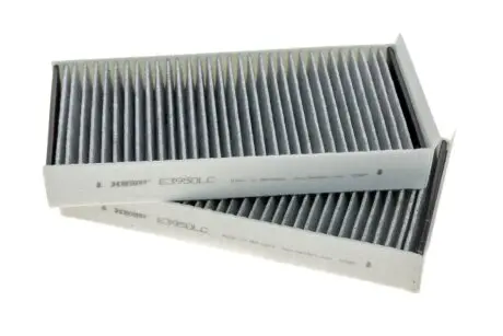 Фильтр салона BMW 2 (F44/F45/F46) 14-16/X1 (F48) 15-16/i3 (I01)/Mini Mini 13-16 (к-кт 2шт) (угольный) HENGST FILTER E3950LC-2