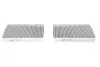 Фільтр салону BMW 5 (G30/F90)/7 (G11/G12) 15- (вугільний) (к-кт 2 шт.) HENGST FILTER E4938LC-2 (фото 1)