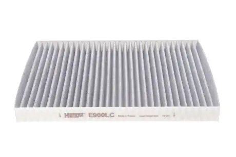 Фильтр салона VW Golf IV/Skoda Octavia/Audi A3 1.0-3.2 92-10 (угольный) HENGST FILTER E900LC