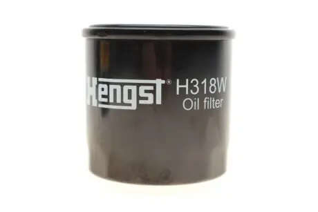 Фильтр масляный Chevrolet Aveo 1.2 08-/Spark 1.0-1.2 10-/Ravon R2 1.2 15-/R4 1.5 16- HENGST FILTER H318W