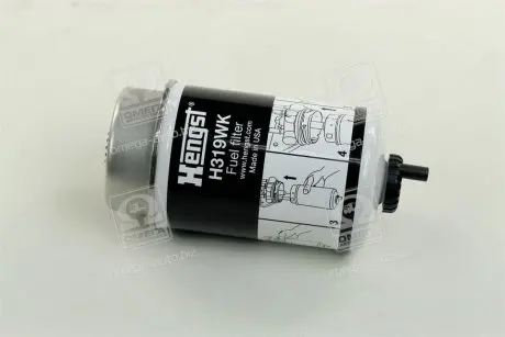Фильтр топливный FORD TRANSIT 2.0-2.4 DI 00-06 (HENGST) HENGST FILTER H319WK
