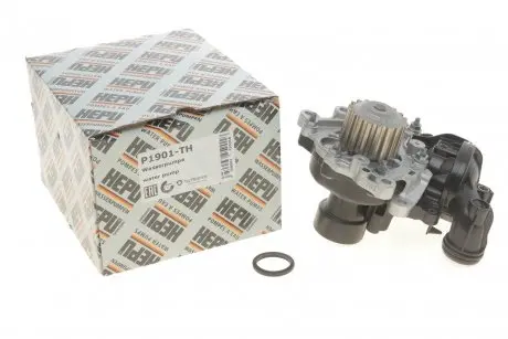 Насос воды Citroen/Peugeot 1.5BlueHDi/Ford 1.5Ecoblue/Opel 1.5D/HDi 18- (з термостатом) HEPU P1901-TH