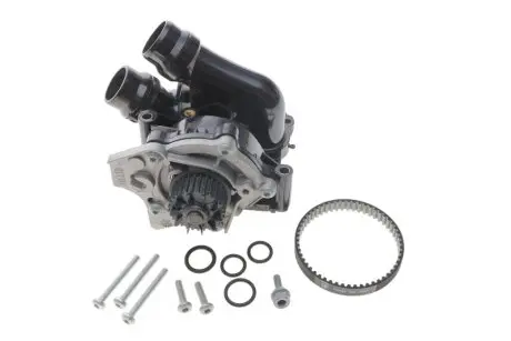 Насос воды Audi A3-A8 1.8TFSI/2.0TFSI/Skoda Octavia 1.8TSI/2.0RS/VW Golf V/VI 2.0TSI 06- (пластик) HEPU P682P