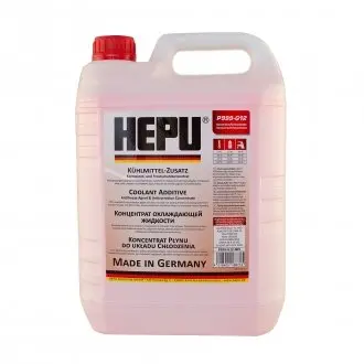 Антифриз (червоний) G12 (5л) (концентрат) HEPU P999-G12-005