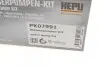 Комплект ГРМ + помпа Chevrolet Aveo/Kalos/Daewoo Matiz 1.0/1.2i 03-(109x25) HEPU PK07991 (фото 13)