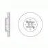Диск тормозной KIA NEW PRIDE, NEW ACCENT передн. (SANGSIN) SANGSIN Hi-Q (SANGSIN) SD2028 (фото 1)