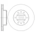 Диск гальмівний (кратно 2) передній (вентильований) Toyota Land Cruiser Prado (09-) (D=318.8mm) HI-Q Hi-Q (SANGSIN) SD4030 (фото 1)