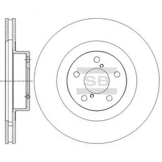 Диск гальмівний Hi-Q (SANGSIN) SD4701
