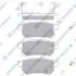 Комплект тормозных колодок. Hi-Q (SANGSIN) SP1265 (фото 1)