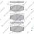 Колодки гальмівні передні Toyota 4Runner (-01) HI-Q Hi-Q (SANGSIN) SP1420 (фото 1)
