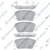 Комплект гальмівних колодок з 4 шт. дисків Hi-Q (SANGSIN) SP1545 (фото 1)