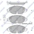 Колодки гальмівні передні Audi A3 (13-), Seat Leon (12-), Skoda Octavia (12-), VW Golf VII (12-) HI-Q Hi-Q (SANGSIN) SP1678 (фото 1)