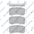 Колодки гальмівні дискові (комплект 4 шт) Hi-Q (SANGSIN) SP4135 (фото 1)