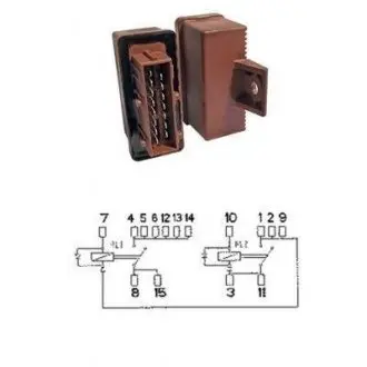 Реле (не більш 60Вт і більш 2А) HOFFER 7240109