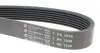 Ремень генератора Renault Clio III 1.2/BMW 750i/850Ci (7PK1036) HUTCHINSON 1036 K 7 (фото 4)