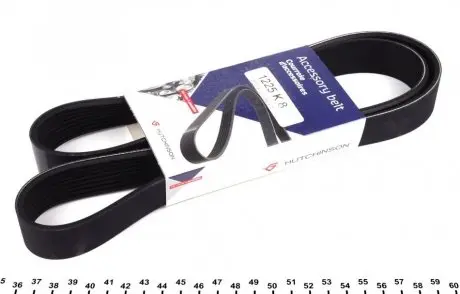 Ремінь генератора Mazda 3/5/6 2.0 DI/CD 02-10 (8PK1225) HUTCHINSON 1225K8