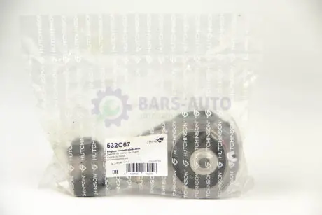 Опора двигателя Renault Fluence, Scenic III, Megane 1.4; 1.5D (09-) HUTCHINSON 532C67