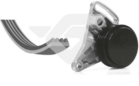 Комплект ременя генератора VW Passat 1.4-2.0 TDI 96-05 (4PK855) HUTCHINSON KHV 181