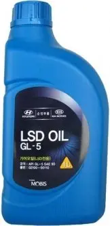 Трансмиссионное масло Hyundai/Kia LSD Oil 90, 1л Hyundai/Kia/Mobis 0210000110