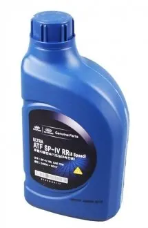 Трансмиссионное масло Hyundai/Kia ULTRA ATF SP-IV RR 75W, 1л Hyundai/Kia/Mobis 04500-00117