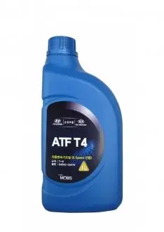 Трансмиссионное масло Hyundai/Kia ATF T4, 1л Hyundai/Kia/Mobis 04500-00170