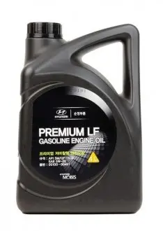 Олива моторна Hyundai/Kia Premium LF Gasoline 5W-20, 4л. Hyundai/Kia/Mobis 05100-00451