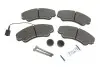 Колодки тормозные (передние) Citroen Jumper/Fiat Ducato/Peugeot Boxer 99-R16 (+датчик) ICER 141522-066 (фото 1)