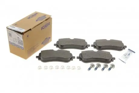 Тормозные колодки (задние) VW Crafter 16-/Amarok 10-/MAN TGE 16- ICER 142301