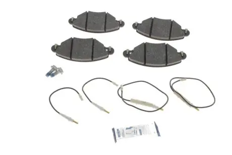 Колодки тормозные (передние) Citroen C5 01- (+датчики) ICER 181419-701