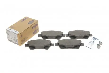 Колодки тормозные (передние) Renault Megane II 03-/Scenic II 05-08/Grand Scenic II/III 04- ICER 181649-701
