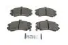 Колодки тормозные (передние) Hyundai Elantra 00- ICER 181666 (фото 1)