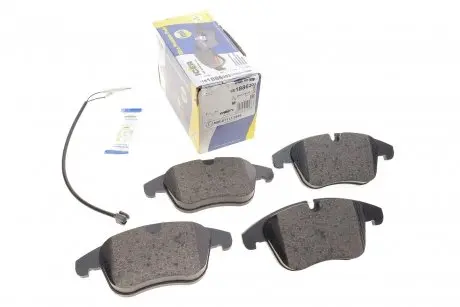 Колодки гальмівні (передні) Citroen C5 04-/Peugeot 407 04-/508 10- (+датчики) ICER 181886-203