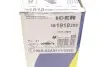 Колодки тормозные (передние) Renault Grand Scenic III 09- ICER 181918-208 (фото 6)