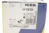 Колодки гальмівні (передні) BMW X4 (F26) 14-18/X5 (E70/F15/F85) 06-18/X6 (E71/E72/F16/F86) 08-19 ICER 181919 (фото 12)