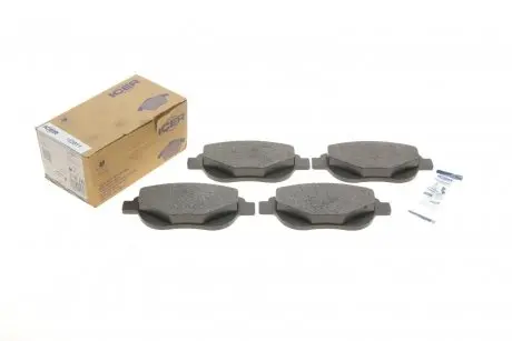 Колодки тормозные (передние) Citroen C3 09-/C4 04-12/Peugeot 207 07-/307 03-12/1007 05- ICER 182011