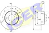 Диск гальмівний (передній) Audi 80 72-86/VW Passat/Golf 73-97/Polo 81-94 (239x10) (з покр.) (повний) ICER 78BD3325-2 (фото 1)