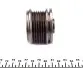 Шкив генератора Fiat Doblo 1.6 D Multijet/Opel Combo 1.6 CDTI 10- IJS GROUP 30-1044 (фото 4)