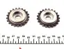 Комплект цепи ГРМ Opel Astra G/Vectra C 2.2i 16V 00- (цепь, натяжник, шестерня) IJS GROUP 40-1018FK (фото 4)