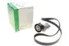Комплект ременя генератора Audi A2/Seat Ibiza/Skoda Fabia/VW Golf/Polo 1.4/1.6/1.6FSI 97- (6PK 1078) INA 529 0103 10 (фото 1)