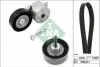 Комплект поліклінового ременя (з роликами) FORD GALAXY II, MONDEO IV, S-MAX 1.8D 05.06-06.15 INA 529 0218 10 (фото 1)