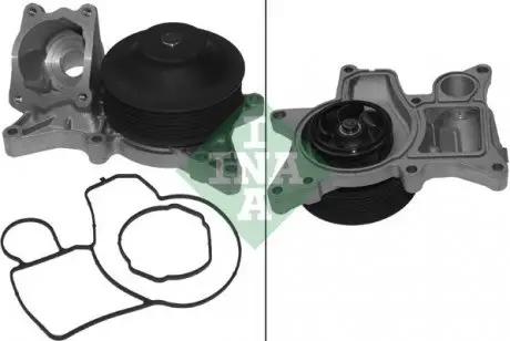 Помпа води BMW 5 (F10/F11)/7 (F01-04)/X5 (E70)/X6 (E71/E72) 2.0d-3.0d 09-, N57/M57 INA 538018510