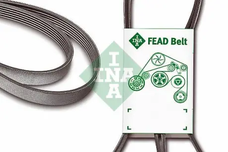 Ремінь генератора VW LT 2.5TDI -06/T4 2.5 91-03/Ford Connect 1.8 TDCi 02-07 INA FB 6PK1718