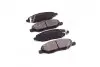 Колодки тормозные передние дисковые NISSAN MICRA III, NOTE, TIIDA (выр-во) JAKOPARTS J3601074 (фото 1)