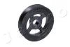 Шкив коленвала Nissan Micra (10-), Note (13-) 1.2i JAPKO 122117 (фото 3)