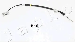 Трос стоянкового гальма пер. Hyundai H-1 97- JAPKO 131H19