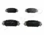 Колодки тормозные перед. Toyota Rav 4 III 2.0,2.2D, Allion, Auris, Prius 1.8 Hybrid (01-07)(07-)(12-) JAPKO 50230 (фото 1)