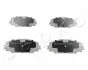 Колодки тормозные передние Toyota Auris, Verso, RAV4, Yaris, Corolla (05-16)/Subaru Trezia (10-) JAPKO 50269 (фото 1)