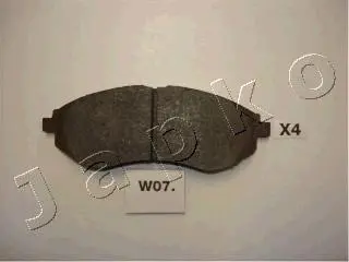 Гальмівні колодки дискові пер. Aveo 04- JAPKO 50W07